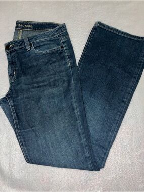 Michael Kors Indigo Blue Straight Leg Jeans